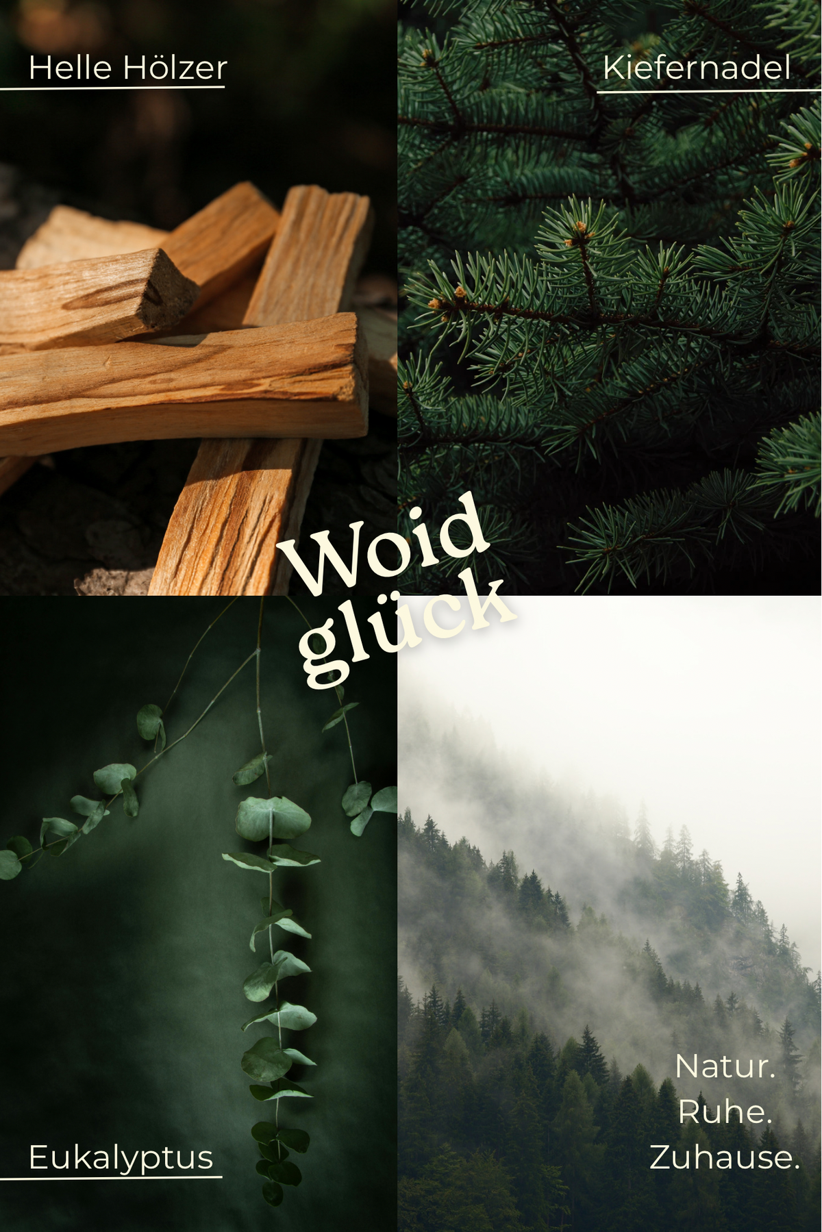 Duftkerze „Woidglück“